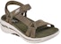 (W) Skechers Go Walk Arch Fit Sandal 'Olive' dalam Bahasa Melayu. 140225-OLV