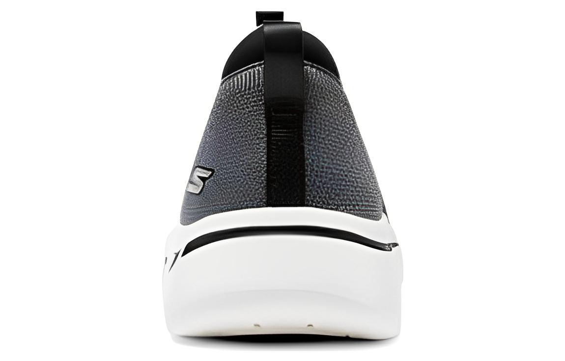 Lookbook (Women) Skechers GO WALK Arch Fit Slip-On 'Black and White' 124873-BKW