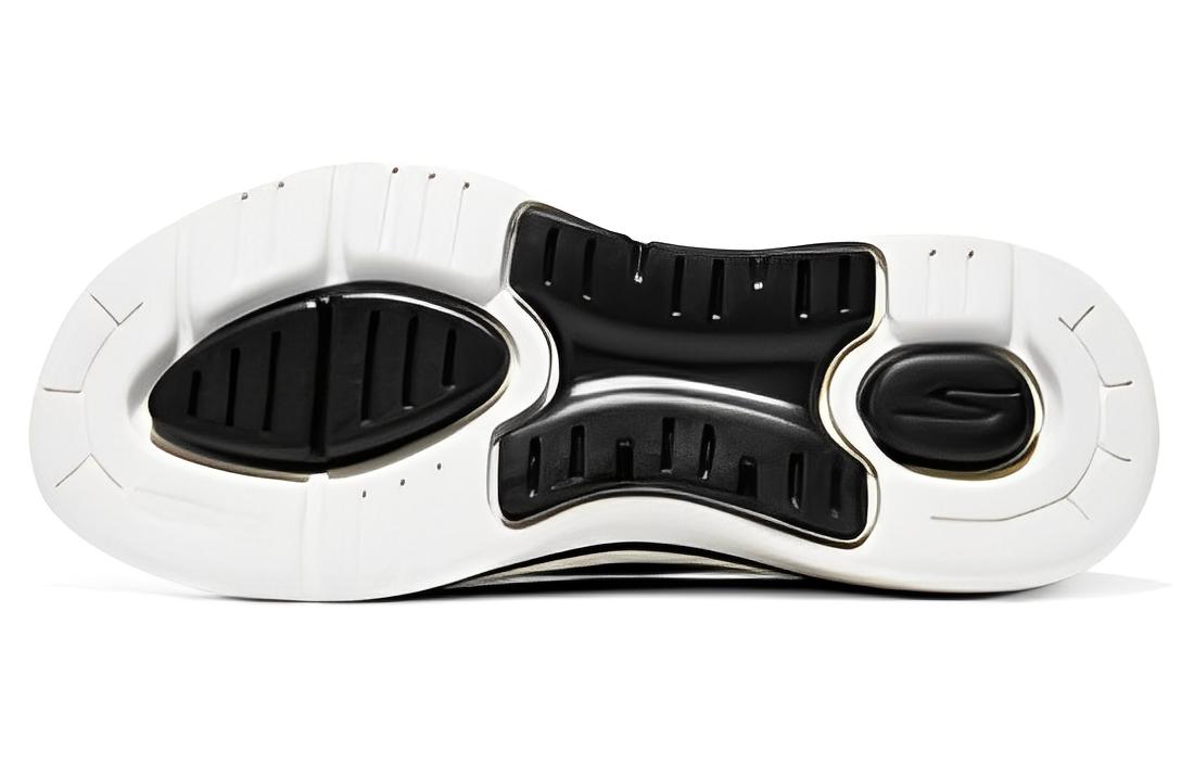 Shop (Women) Skechers GO WALK Arch Fit Slip-On 'Black and White' 124873-BKW