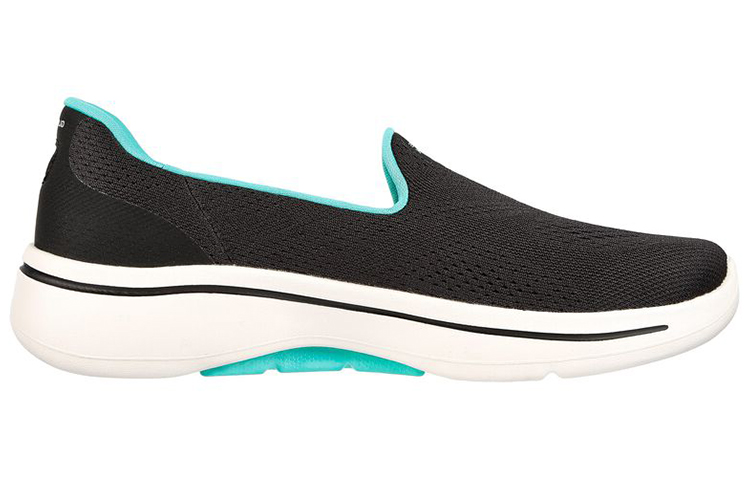 (W) Skechers Go Walk Arch Fit Slip-On 'Black Blue' 圖 2