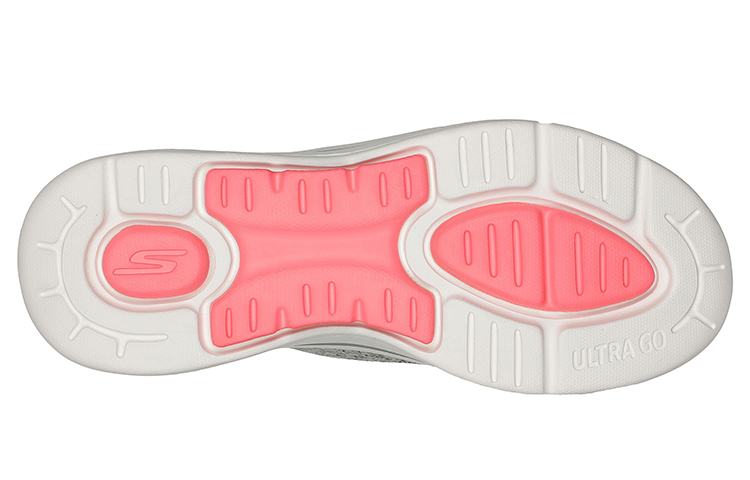 (W) Skechers Go Walk Arch Fit Slip-On 'Grey Pink' 圖 4
