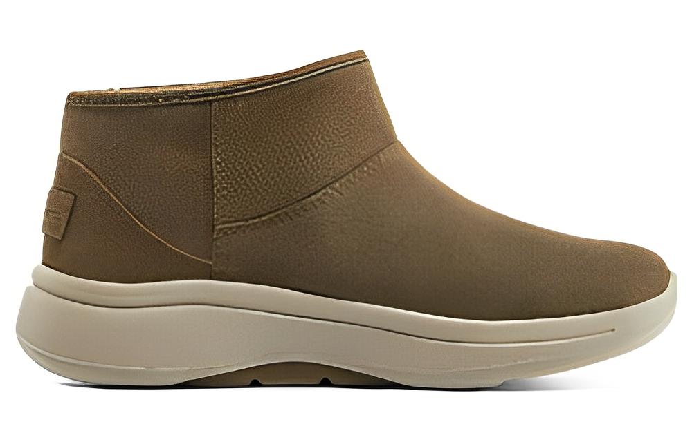 Order (W) レディース スケッチャーズ GO WALK アーチフィット スリッポン ブーツ「ブラウン」144404-BRN 144404-BRN