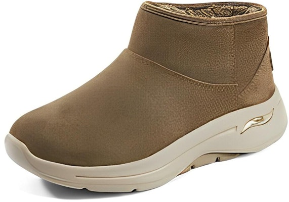 (W) レディース スケッチャーズ GO WALK アーチフィット スリッポン ブーツ「ブラウン」144404-BRN 144404-BRN Lookbook (W) レディース スケッチャーズ GO WALK アーチフィット スリッポン ブーツ「ブラウン」144404-BRN 144404-BRN