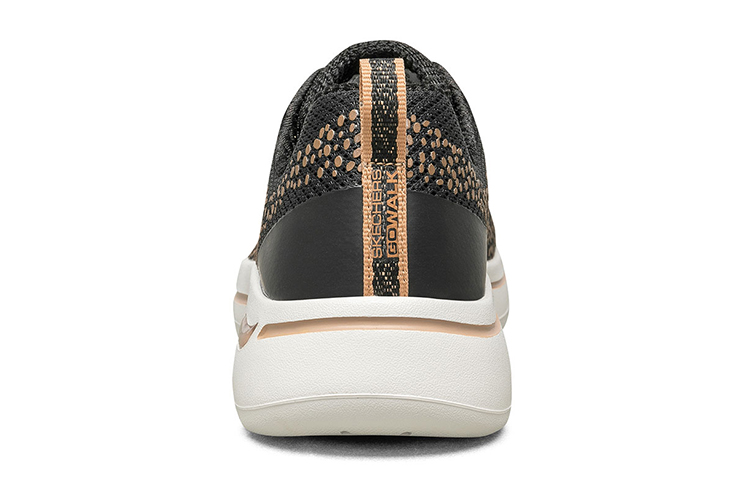 Purchase (W) Skechers Go Walk Arch Fit Instappers Zwart/Goud 124486-BKGD