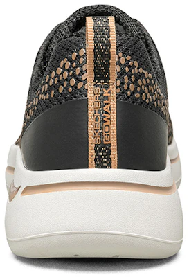 (W) Skechers Go Walk Arch Fit Instappers Zwart/Goud 124486-BKGD Purchase (W) Skechers Go Walk Arch Fit Instappers Zwart/Goud 124486-BKGD