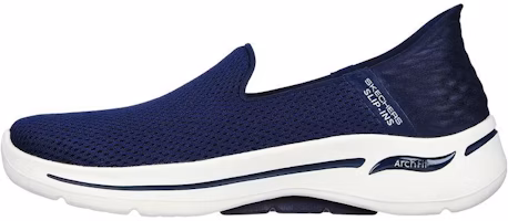 (Women) Skechers GOwalk Arch Fit 'Summer - Navy White' 124879-NVW (Women) Skechers GOwalk Arch Fit 'Summer - Navy White' 124879-NVW