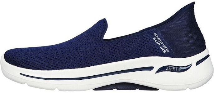 (W) スケッチャーズ GOwalk Arch Fit サマー (ネイビー/ホワイト) 124879-NVW Buy (W) スケッチャーズ GOwalk Arch Fit サマー (ネイビー/ホワイト) 124879-NVW