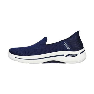 (W) Skechers GOwalk Arch Fit 'Summer - Navy White'