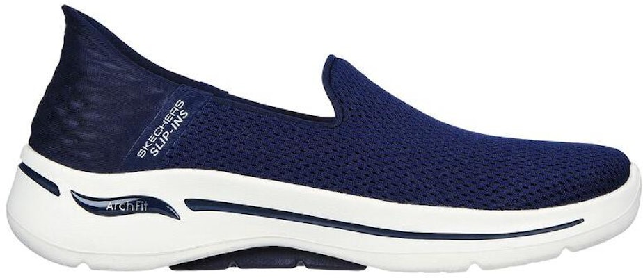 Skechers Slip ins Go Walk Arch Fit 閃穿鞋 輕便運動休閒鞋 女款 藍色 Order Skechers Slip ins Go Walk Arch Fit 閃穿鞋 輕便運動休閒鞋 女款 藍色
