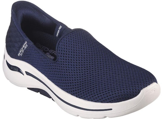Skechers Slip ins Go Walk Arch Fit 閃穿鞋 輕便運動休閒鞋 女款 藍色 Lookbook Skechers Slip ins Go Walk Arch Fit 閃穿鞋 輕便運動休閒鞋 女款 藍色