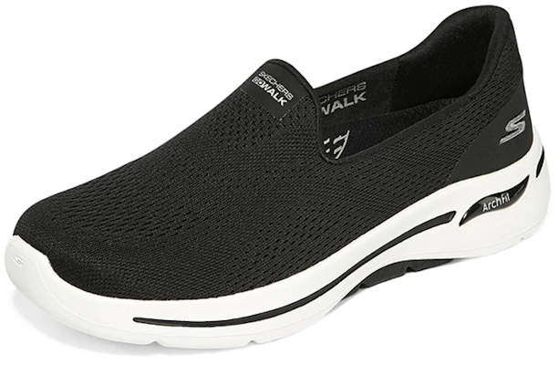 (W) Skechers Go Walk Arch Fit Slip On ''Noir''. 124483-BLK Lookbook (W) Skechers Go Walk Arch Fit Slip On ''Noir''. 124483-BLK
