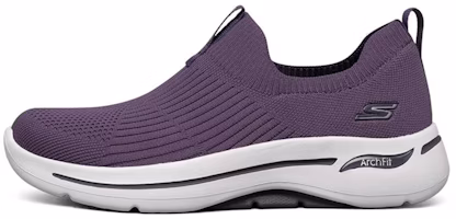 (Women) Skechers Go Walk Arch Fit 'Iconic - Purple' 124409-PUR (Women) Skechers Go Walk Arch Fit 'Iconic - Purple' 124409-PUR