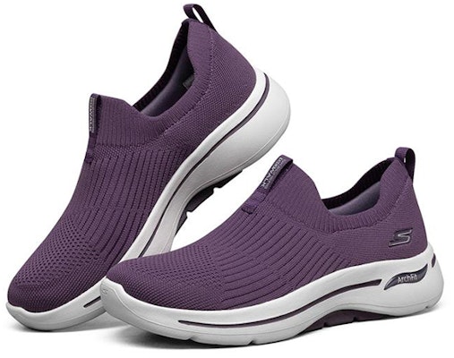 (W) Skechers Go Walk Arch Fit 'Ikonik - Ungu' 124409-PUR Lookbook (W) Skechers Go Walk Arch Fit 'Ikonik - Ungu' 124409-PUR