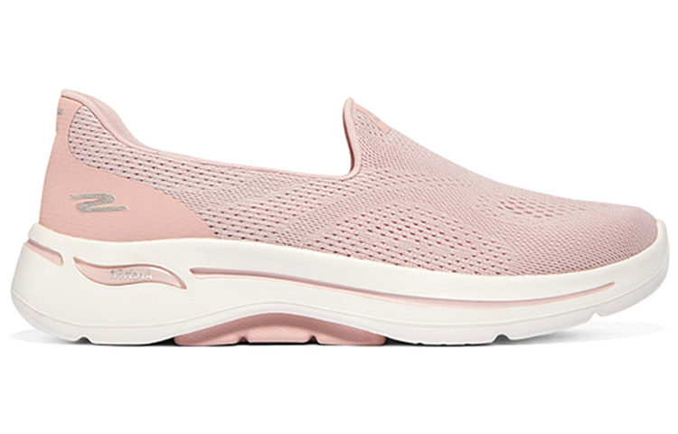 (W) Skechers Go Walk Arch Fit Slip on 'Pink White' 圖 2