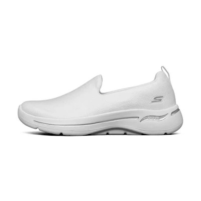 (W) Skechers Go Walk Arch Fit Slip on 'White'