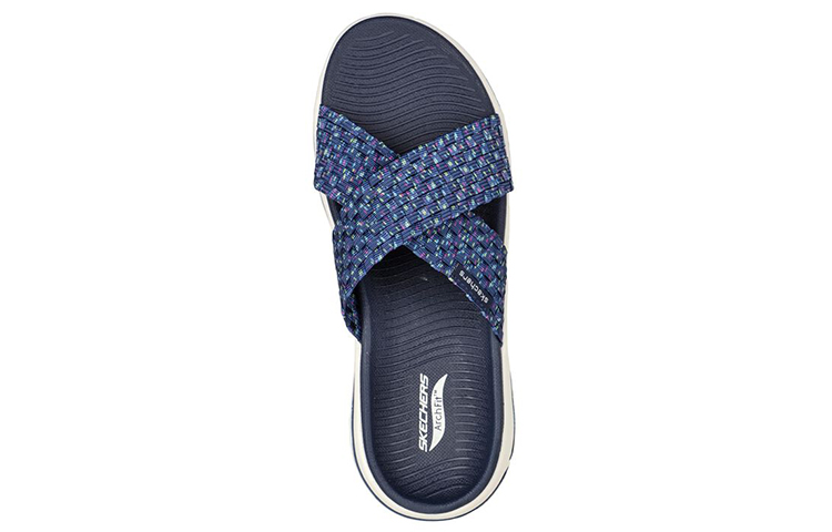 (W) Skechers Go Walk Arch Fit Slipper 'Casual Fashion Blue' 圖 3