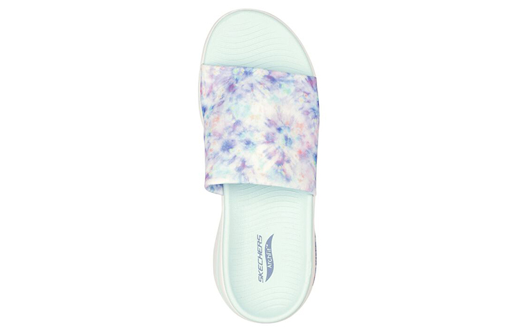 (W) Skechers Go Walk Arch Fit Slipper 'Casual Fashion White Blue' 圖 4