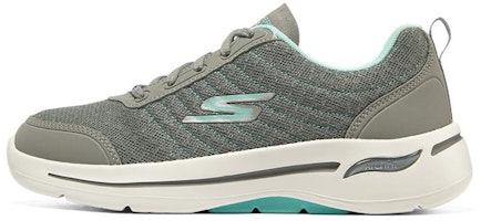 (Women) Skechers Go Walk Arch Fit-True Vision 'Gray Blue' 124484-GYLB (Women) Skechers Go Walk Arch Fit-True Vision 'Gray Blue' 124484-GYLB