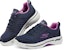 (W) Skechers Go Walk Arch Fit-True Vision Kasut Sukan Biru/Ungu 124484-NVPR