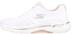 (W) Skechers Go Walk Arch Fit Unify 'Putih Merah Jambu' 124403-WLPK
