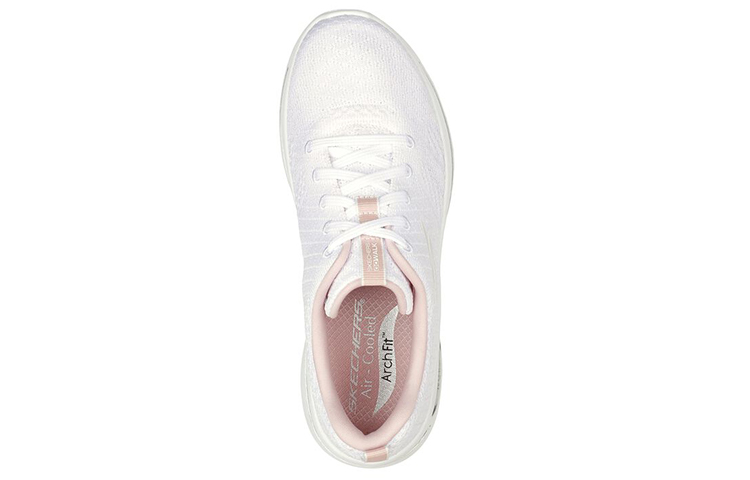 Shop (W) Skechers Go Walk Arch Fit Unify ''Wit Roze'' 124403-WLPK