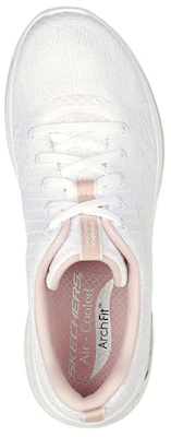 (W) Skechers Go Walk Arch Fit Unify ''Wit Roze'' 124403-WLPK Shop (W) Skechers Go Walk Arch Fit Unify ''Wit Roze'' 124403-WLPK