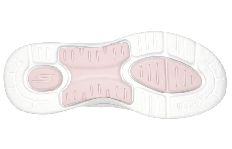 Purchase (W) Skechers Go Walk Arch Fit Unify ''Wit Roze'' 124403-WLPK