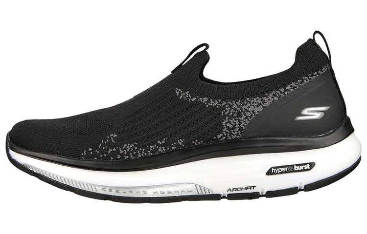 (Women) Skechers Go Walk Arch Fit Workout Walker 'Quick Motion Black' 124937-BKW