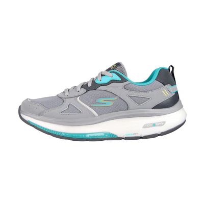 (W) Skechers Go Walk Arch Fit Workout Walker 'Grey Blue'