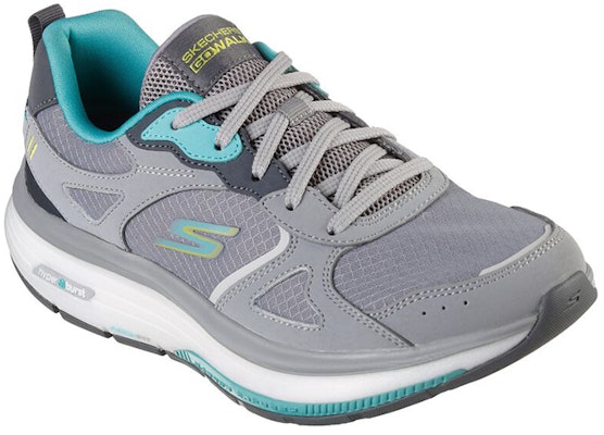 (Women) Skechers Go Walk Arch Fit Workout Walker 'Grey Blue' 124929-GYTQ Lookbook (Women) Skechers Go Walk Arch Fit Workout Walker 'Grey Blue' 124929-GYTQ