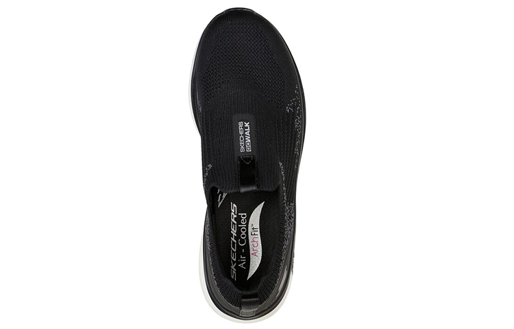 Shop (Women) Skechers Go Walk Arch Fit Workout Walker 'Quick Motion Black' 124937-BKW