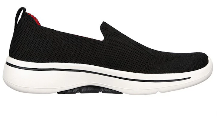 (W) Skechers Go Walk Nero ''Traspirante Antiscivolo Casual Slip-On'' 124854-BLK Order (W) Skechers Go Walk Nero ''Traspirante Antiscivolo Casual Slip-On'' 124854-BLK