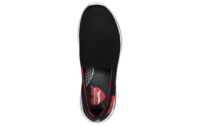Shop (W) Skechers Go Walk Nero ''Traspirante Antiscivolo Casual Slip-On'' 124854-BLK