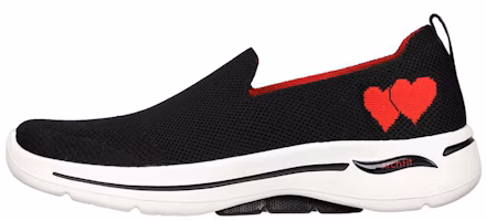 (Women) Skechers Go Walk Black 'Breathable Non-Slip Casual Slip-On' 124854-BLK (Women) Skechers Go Walk Black 'Breathable Non-Slip Casual Slip-On' 124854-BLK
