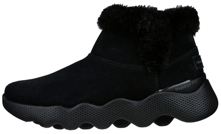 women-skechers-go-walk-bootie-black-fleece-lined-144627-bbk