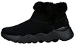 Buy (Women) Skechers GO WALK Bootie 'Black Fleece-lined' 144627-BBK