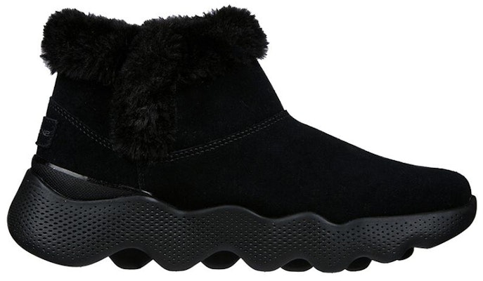 (Women) Skechers GO WALK Bootie 'Black Fleece-lined' 144627-BBK Order (Women) Skechers GO WALK Bootie 'Black Fleece-lined' 144627-BBK