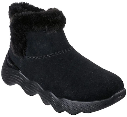 (Women) Skechers GO WALK Bootie 'Black Fleece-lined' 144627-BBK Lookbook (Women) Skechers GO WALK Bootie 'Black Fleece-lined' 144627-BBK