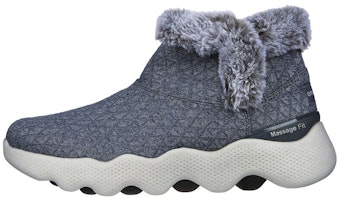 (Women) Skechers GO WALK Bootie 'Grey Fleece' 144625-CCL (Women) Skechers GO WALK Bootie 'Grey Fleece' 144625-CCL