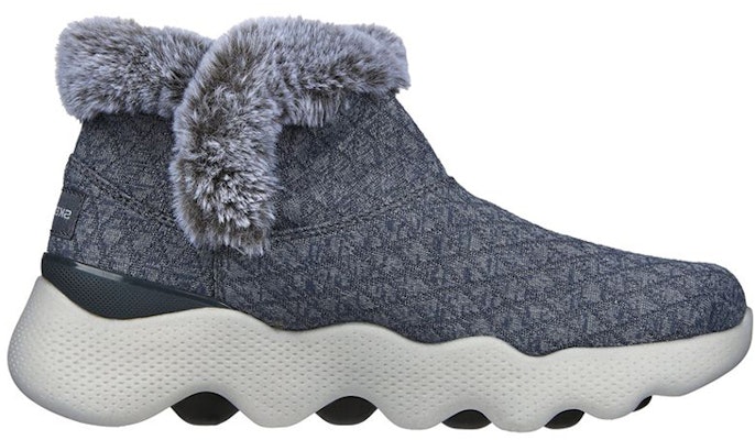 (Women) Skechers GO WALK Bootie 'Grey Fleece' 144625-CCL Order (Women) Skechers GO WALK Bootie 'Grey Fleece' 144625-CCL