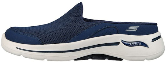 (Women) Skechers Go Walk Casual Navy Blue 124481-NVW (Women) Skechers Go Walk Casual Navy Blue 124481-NVW