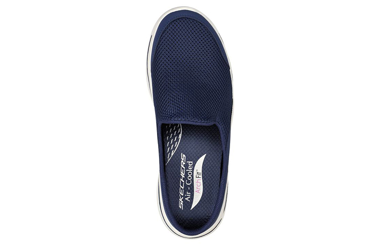 Lookbook (Women) Skechers Go Walk Casual Navy Blue 124481-NVW
