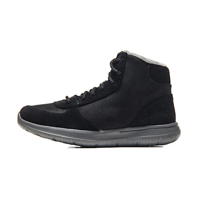 (W) Skechers Go Walk City 'Black Grey'