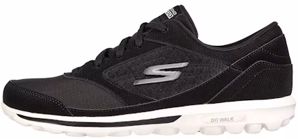 (Women) Skechers Go Walk Classic 'Black White' 124462-BKW (Women) Skechers Go Walk Classic 'Black White' 124462-BKW