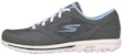 (W) Skechers Go Walk Classic 'Kelabu Gelap' 124462-GYBL