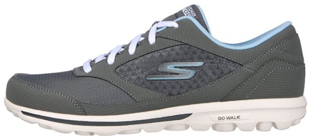 (Women) Skechers Go Walk Classic 'Dark Grey' 124462-GYBL (Women) Skechers Go Walk Classic 'Dark Grey' 124462-GYBL