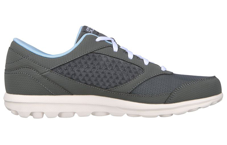 Order (W) Skechers Go Walk Classic 'Kelabu Gelap' 124462-GYBL