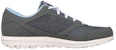 (W) Skechers Go Walk Classic 'Kelabu Gelap' 124462-GYBL