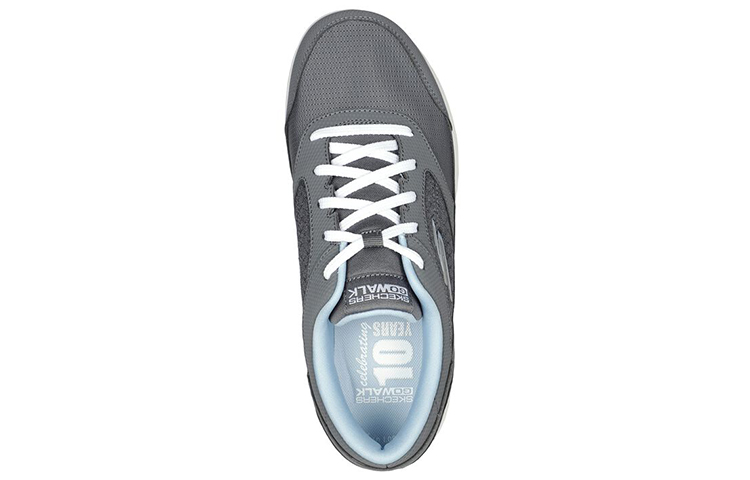 Lookbook (W) Skechers Go Walk Classic 'Kelabu Gelap' 124462-GYBL