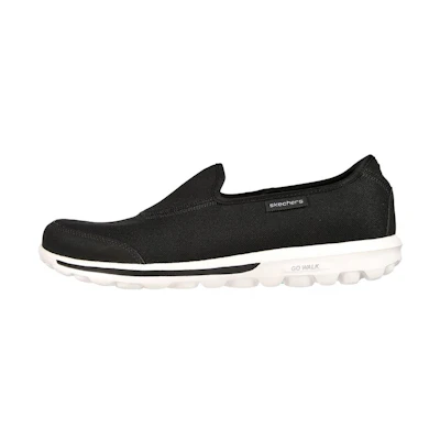(W) Skechers Go Walk Classic 'Ideal Sunset - Black White'